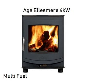 Ellesmere 4kW Black Stove