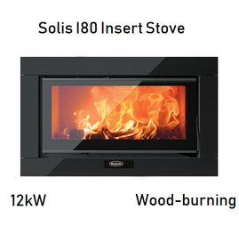 SOLIS I80 Insert Black Stove