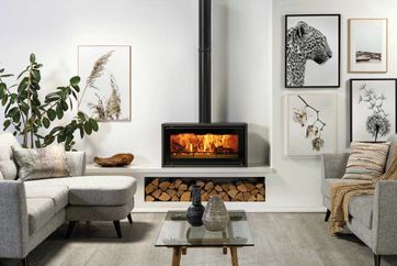 Stove installed in a modern property in Meath
