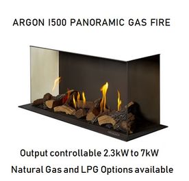 ARGON I500 PANORAMIC Glass FIRE 