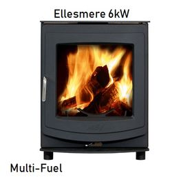 Ellesmere 6kW Black Stove