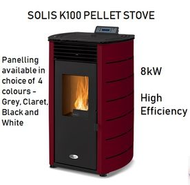 SOLIS K100 PELLET STOVE